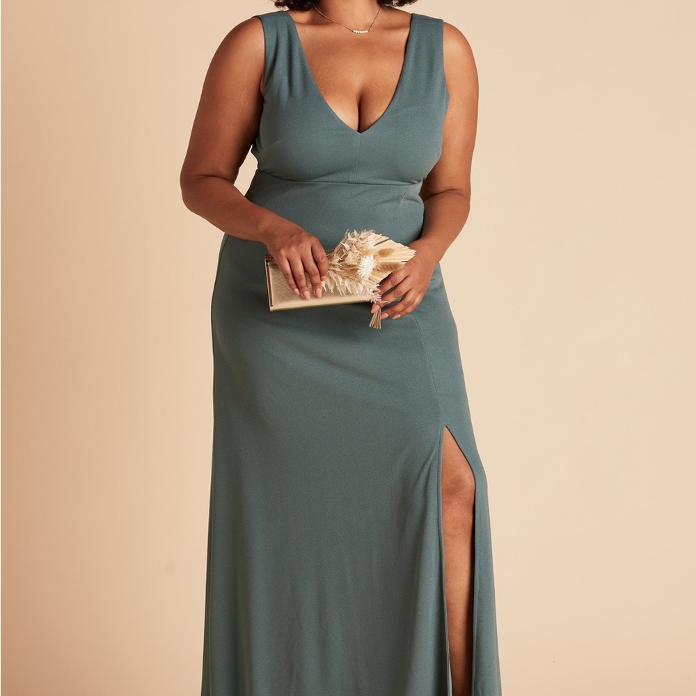 Birdy Grey Sea Glass V-Neck Maxi Dress